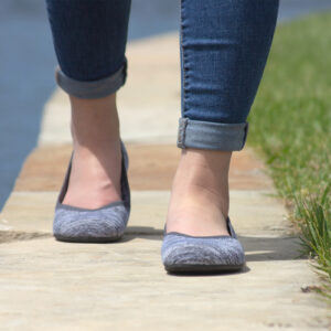 Balerini Barefoot, Xero, Phoenix Knit – Casual Flat, Gray, W