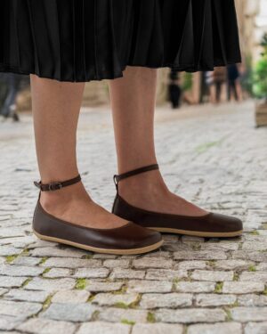 Balerini barefoot Be Lenka Florence – Dark Brown