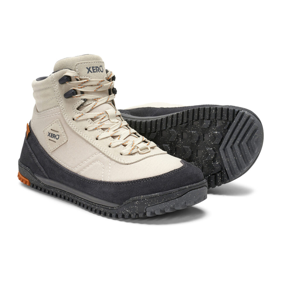 Ghete Barefoot Damă Impermeabile, Xero, Ridgeway - Retro-Inspired Hiker, Fog, W