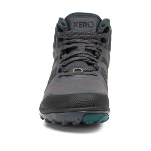 Ghete Barefoot Damă Impermeabile, Xero, Scrambler Mid II WP – Ultralight, Hiking Boot, Asphalt / Sea Moss, W