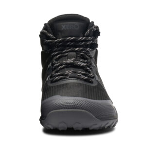 Ghete Barefoot Damă Impermeabile, Xero, Scrambler Trail Mid WP, Black / Asphalt, W