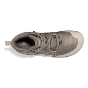 Ghete Barefoot Damă Impermeabile, Xero, Scrambler Trail Mid WP, Morel / Pure Cashmere, W