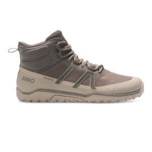 Ghete Barefoot Damă Impermeabile, Xero, Scrambler Trail Mid WP, Morel / Pure Cashmere, W