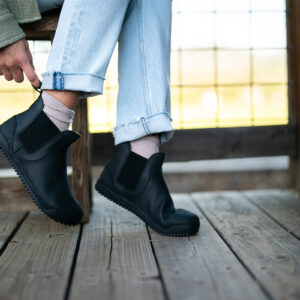 Ghete Barefoot Damă, Xero, Ridgeway Chelsea – Rugged and Fashionable, Black, W