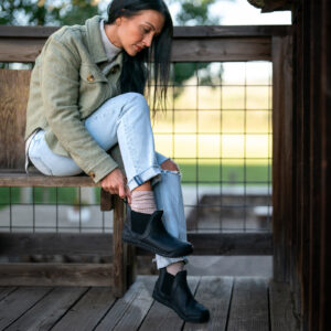 Ghete Barefoot Damă, Xero, Ridgeway Chelsea – Rugged and Fashionable, Black, W