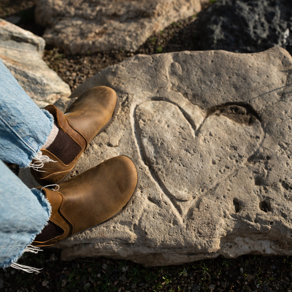 Ghete Barefoot Damă, Xero, Ridgeway Chelsea – Rugged and Fashionable, Brown, W