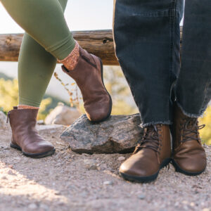 Ghete Barefoot Damă, Xero, Tari II – Leather Chelsea Boot, Cappuccino, W