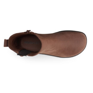 Ghete Barefoot Damă, Xero, Tari II – Leather Chelsea Boot, Cappuccino, W
