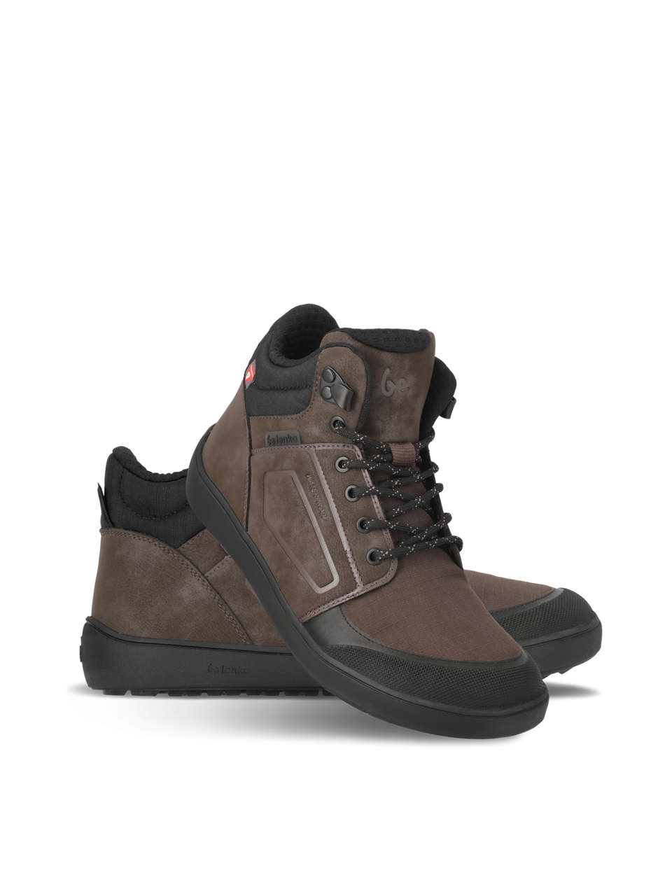 Ghete Barefoot Impermeabile Be Lenka ArcticEdge - Dark Brown