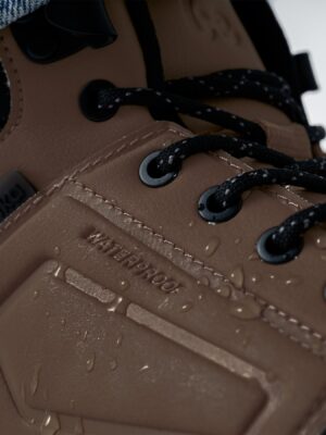 Ghete Barefoot Impermeabile Be Lenka ArcticEdge – Dark Brown