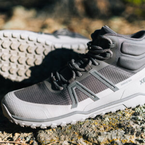 Ghete Barefoot Impermeabile, Xero, Scrambler Trail Mid WP – Hiking Boot, Morel / Pure Cashmere, M