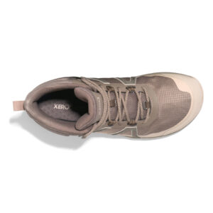 Ghete Barefoot Impermeabile, Xero, Scrambler Trail Mid WP – Hiking Boot, Morel / Pure Cashmere, M