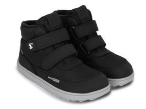 Ghete barefoot copii BeLenka Zippu Junior-Black & Grey