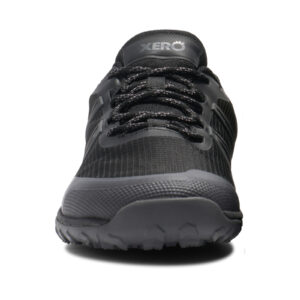 Încălțăminte Barefoot Impermeabilă, Xero, Scrambler Trail Low WP – Hiking Shoe, Black / Asphalt, M