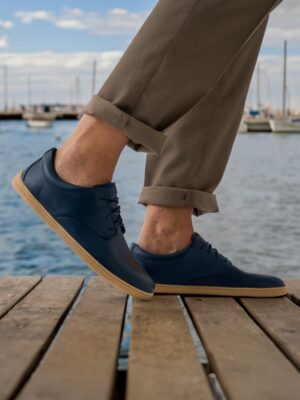 Pantof Elegant Barefoot Be Lenka, Cityscape, Navy Blue
