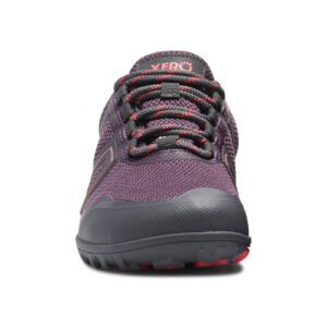 Pantofi Sport Barefoot Damă Impermeabili, Xero, Mesa Trail WP – Trail Runner, Plum Perfect / Sunset Coral, W