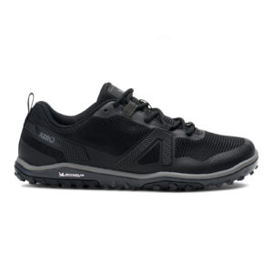 Pantofi Sport Barefoot Damă, Xero, Scrambler Low EV – High Performance Trail Runner, Black / Steel Gray, W