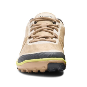 Pantofi Sport Barefoot Damă, Xero, Scrambler Low EV – High Performance Trail Runner, Irish Cream / Sunny Lime, W