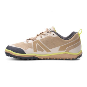Pantofi Sport Barefoot Damă, Xero, Scrambler Low EV – High Performance Trail Runner, Irish Cream / Sunny Lime, W