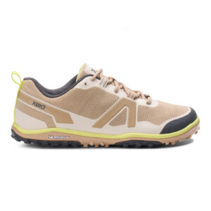 Pantofi Sport Barefoot Damă, Xero, Scrambler Low EV – High Performance Trail Runner, Irish Cream / Sunny Lime, W