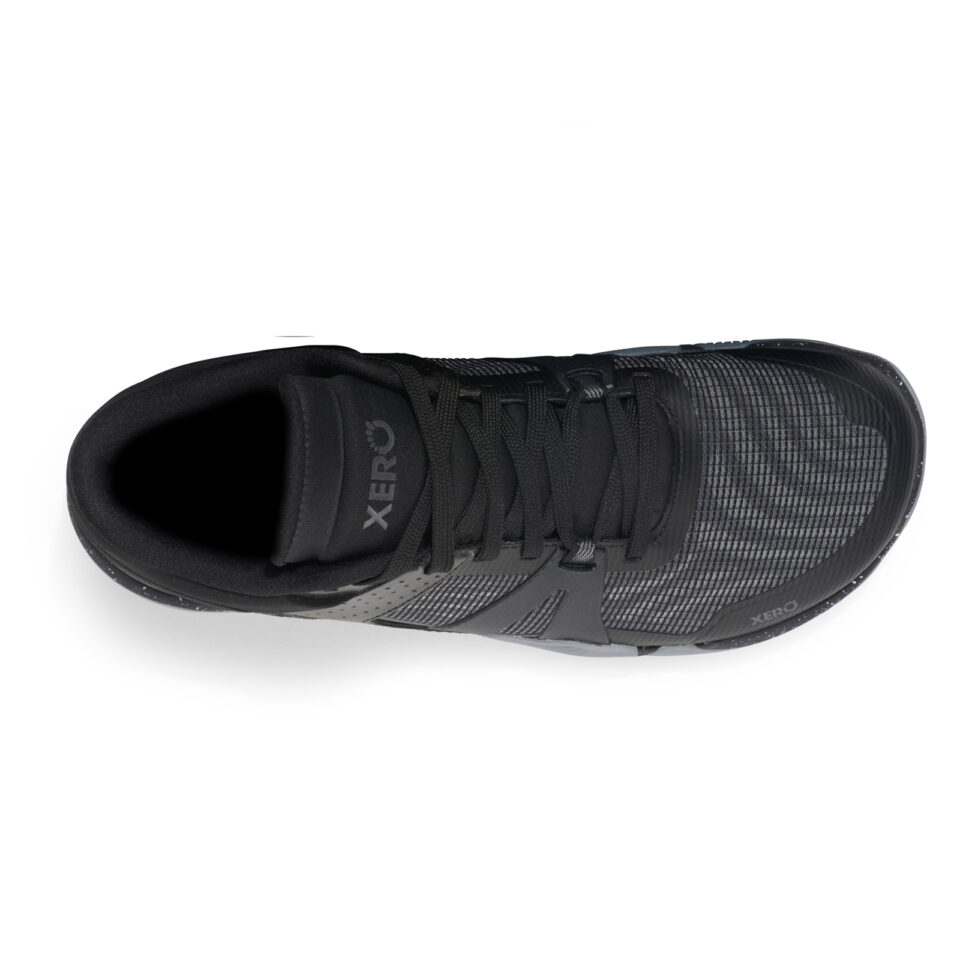 Pantofi Sport Barefoot Damă, Xero, X1 Low - Basketball Shoe, Black, W