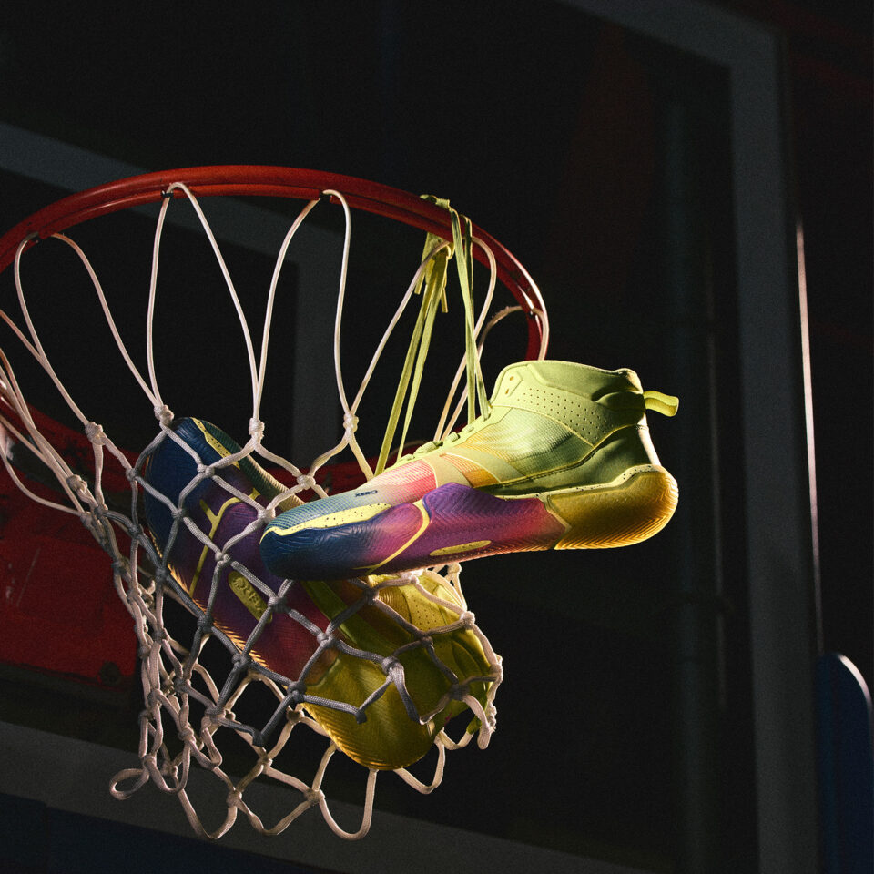 Pantofi Sport Barefoot Damă, Xero, X1 Mid - Basketball Shoe, Sunny Lime, W