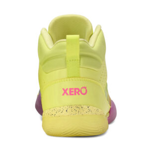 Pantofi Sport Barefoot Damă, Xero, X1 Mid – Basketball Shoe, Sunny Lime, W