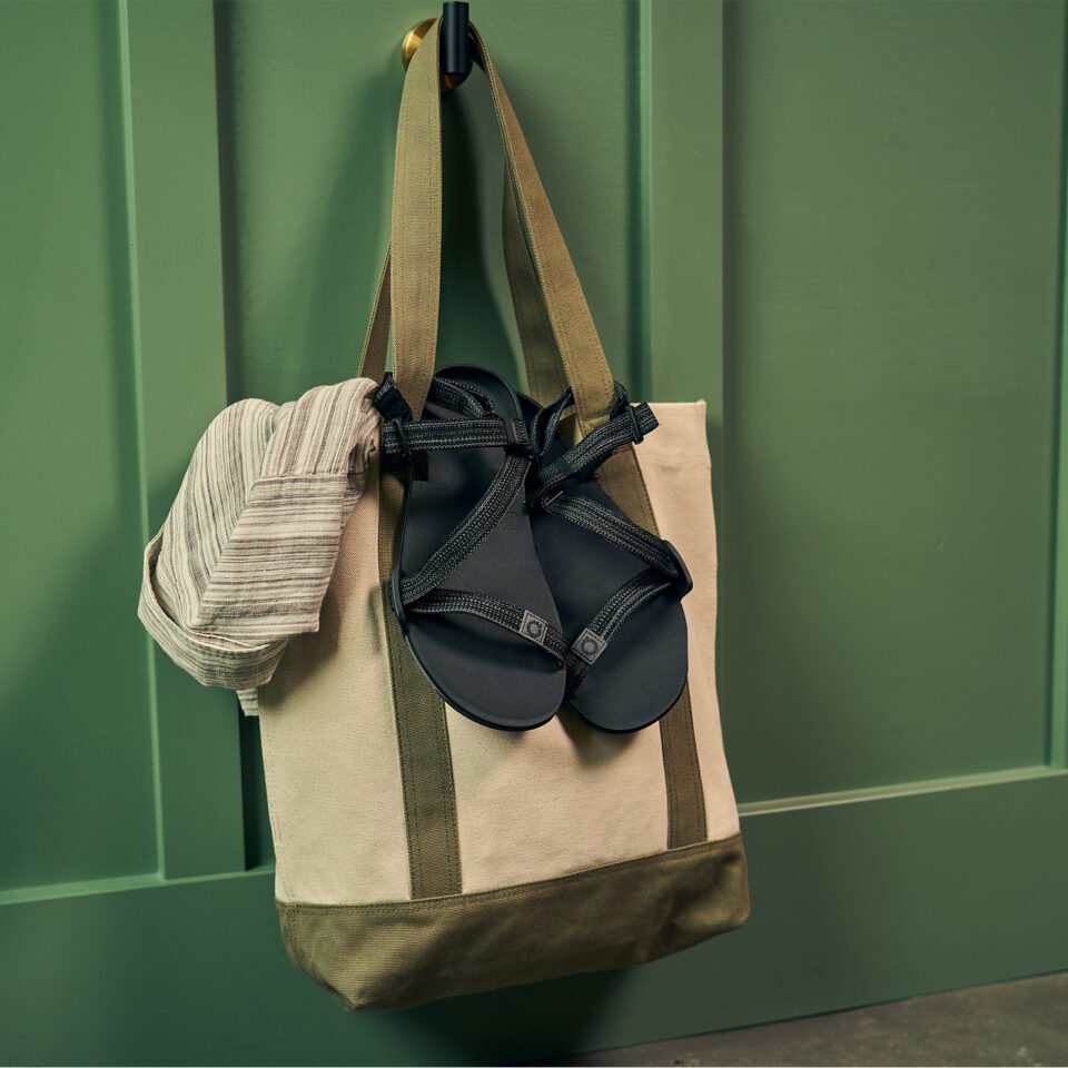 Sandale Barefoot Barbati, Xero, Z-Trail EV - Trail Hiking, Running, and Recovery Sandal, Multi-Black, M