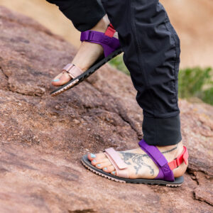 Sandale Barefoot Xero, D-Trail – Trail-to-Town, Dewberry Multi, W