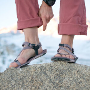 Sandale Barefoot Xero Damă, Z-Trail EV – Trail Hiking, Running, and Recovery Sandal, Dusty Rose, W