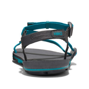 Sandale Barefoot Xero Damă, Z-Trail EV – Trail Hiking, Running, and Recovery Sandal, Lake Blue / Asphalt, W