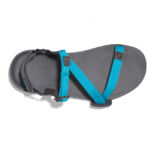 Sandale Barefoot Xero Damă, Z-Trail EV – Trail Hiking, Running, and Recovery Sandal, Lake Blue / Asphalt, W