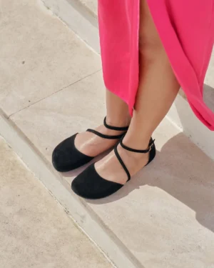 Sandale barefoot, Shapen, Orchid, black