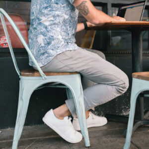 Sneakers Barefoot Bărbați Xero, Dillon – Classic Casual, White, M