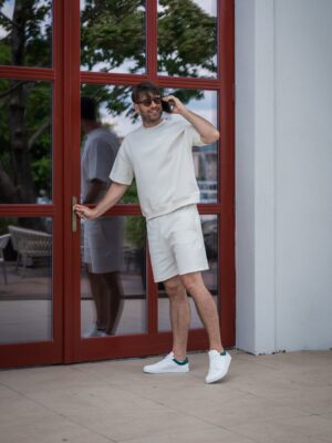 Sneakers Barefoot Be Lenka Enigma Barebarics – White & Dark Green