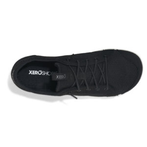 Sneakers Barefoot Copii, Xero, Dillon Knit Big Kids – Iconic Sneaker for Kids, Black