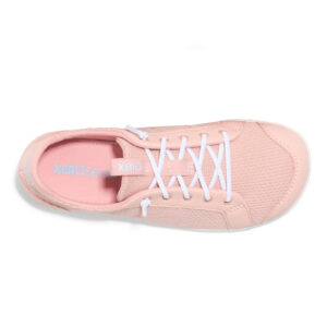 Sneakers Barefoot Copii, Xero, Dillon Knit Big Kids – Iconic Sneaker for Kids, Pink Sand