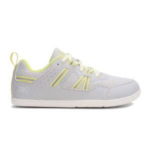 Sneakers Barefoot Copii, Xero, Prio Big Kids – Athletic Shoes for Active Kids, Lunar Rock / Sunny Lime