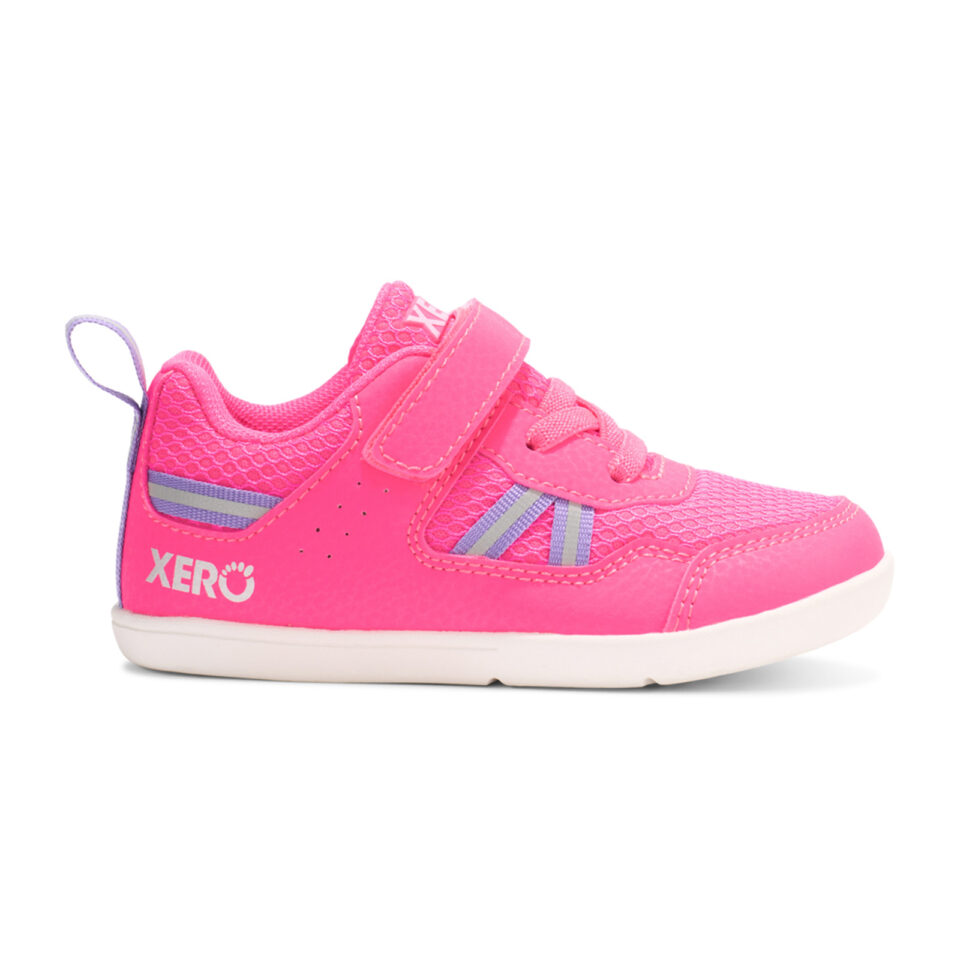 Sneakers Barefoot Copii, Xero, Prio Little Kids – Athletic Shoes for Active Kids, Pink