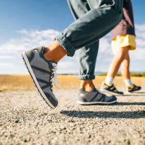 Sneakers Barefoot Damă, Xero, Wynn – Retro Nylon Sneaker, Alloy / Steel Gray, W