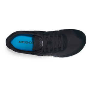Sneakers Barefoot Damă, Xero, Wynn – Retro Nylon Sneaker, Black / White, W