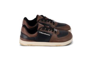 Sneakers barefoot Barebarics Wave, Black & Dark Brown