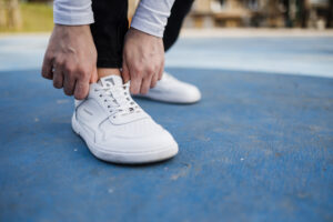 Sneakers barefoot din piele – Zing, culoare all white