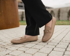 Mocasini Piele Barefoot Be Lenka Viva – Latte Brown