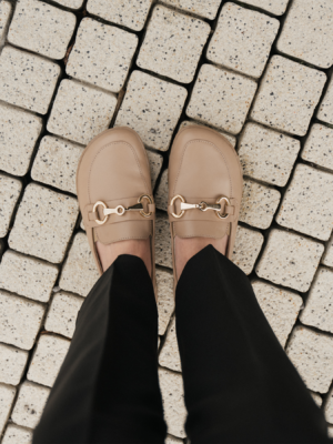 Mocasini Piele Barefoot Be Lenka Viva – Latte Brown
