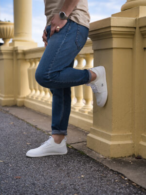 Sneakers Barefoot, Belenka Swift, culoare White