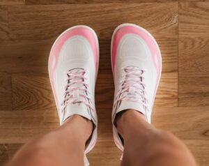 Sneakers Barefoot, Belenka Velocity, Light Pink