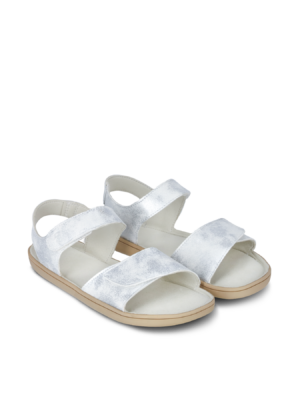 Sandale barefoot copii Be Lenka Miami Kids – Off White Sparkle