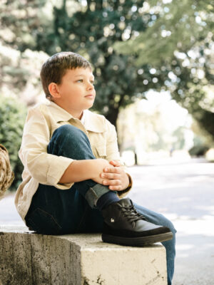 Ghete barefoot Be Lenka Elio Junior – Black