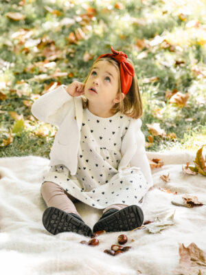 Ghete barefoot BeLenka Elio Preschool-Black